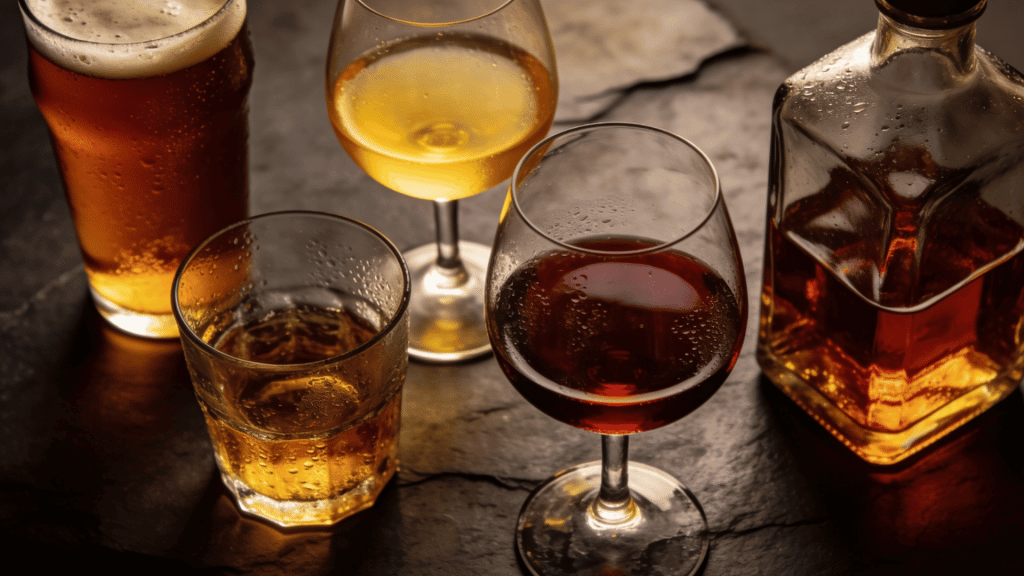 a-stylish-lay-of-alcohol