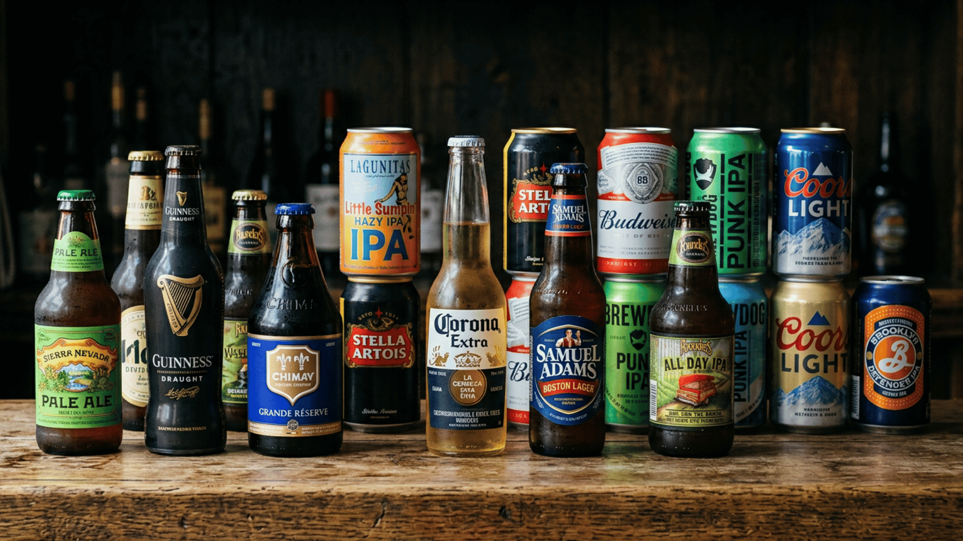 several no alcoholic beer