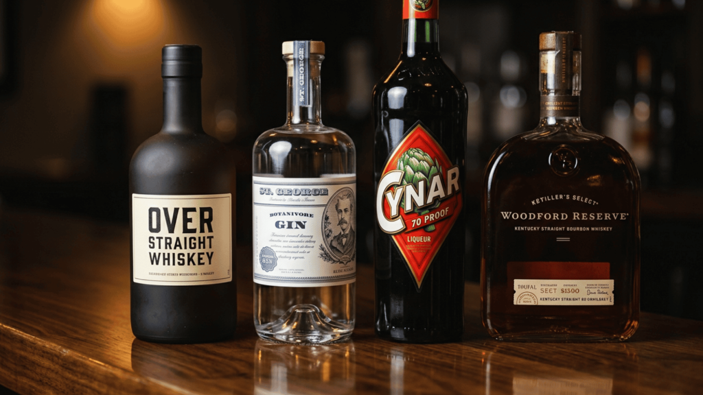 Illustrative cover graphic with liquor bottles explaining alcohol proof.