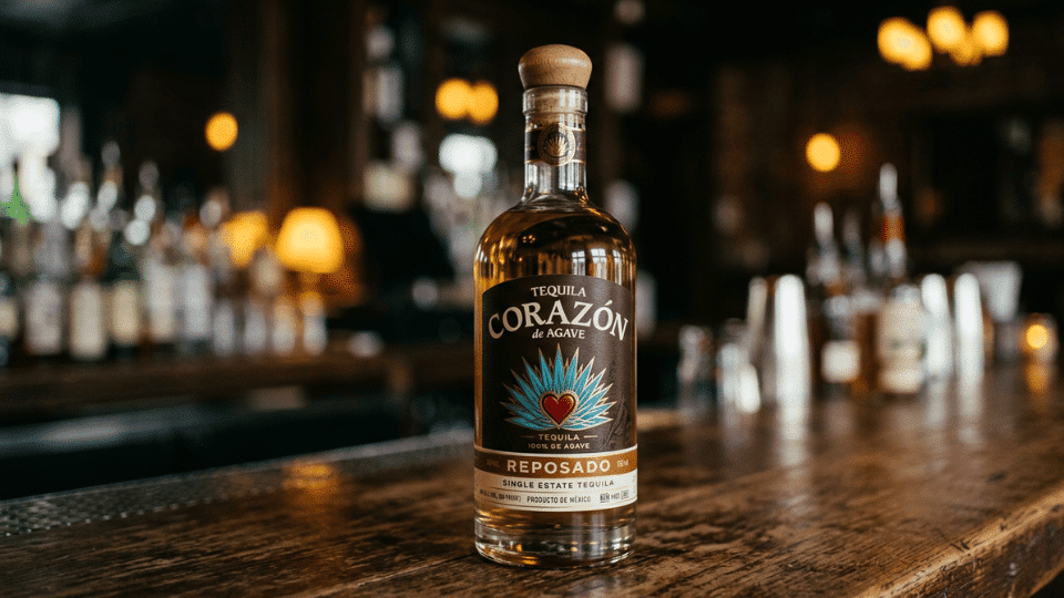 corazón reposado bottle with baked agave, cinnamon, vanilla, and gentle oak notescorazón reposado bottle with baked agave, cinnamon, vanilla, and gentle oak notes